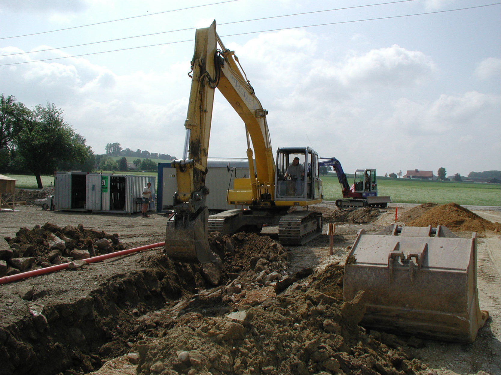 Tritscheler Firmengeschichte 2003 Baubeginn